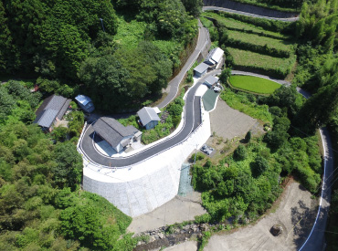 県道南国伊野線 道路改良工事　写真01