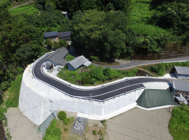 県道南国伊野線 道路改良工事　写真02